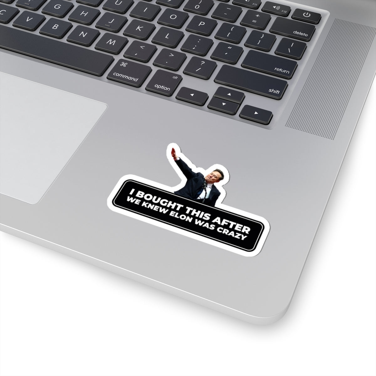 I Bought This After We Knew Elon Was Crazy” Kiss-Cut Sticker