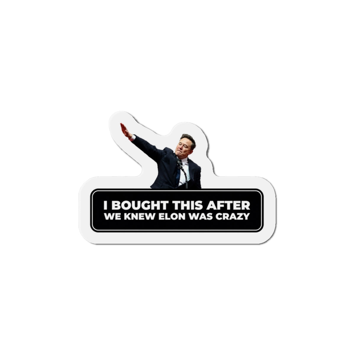 I Bought This After We Knew Elon Was Crazy Magnet