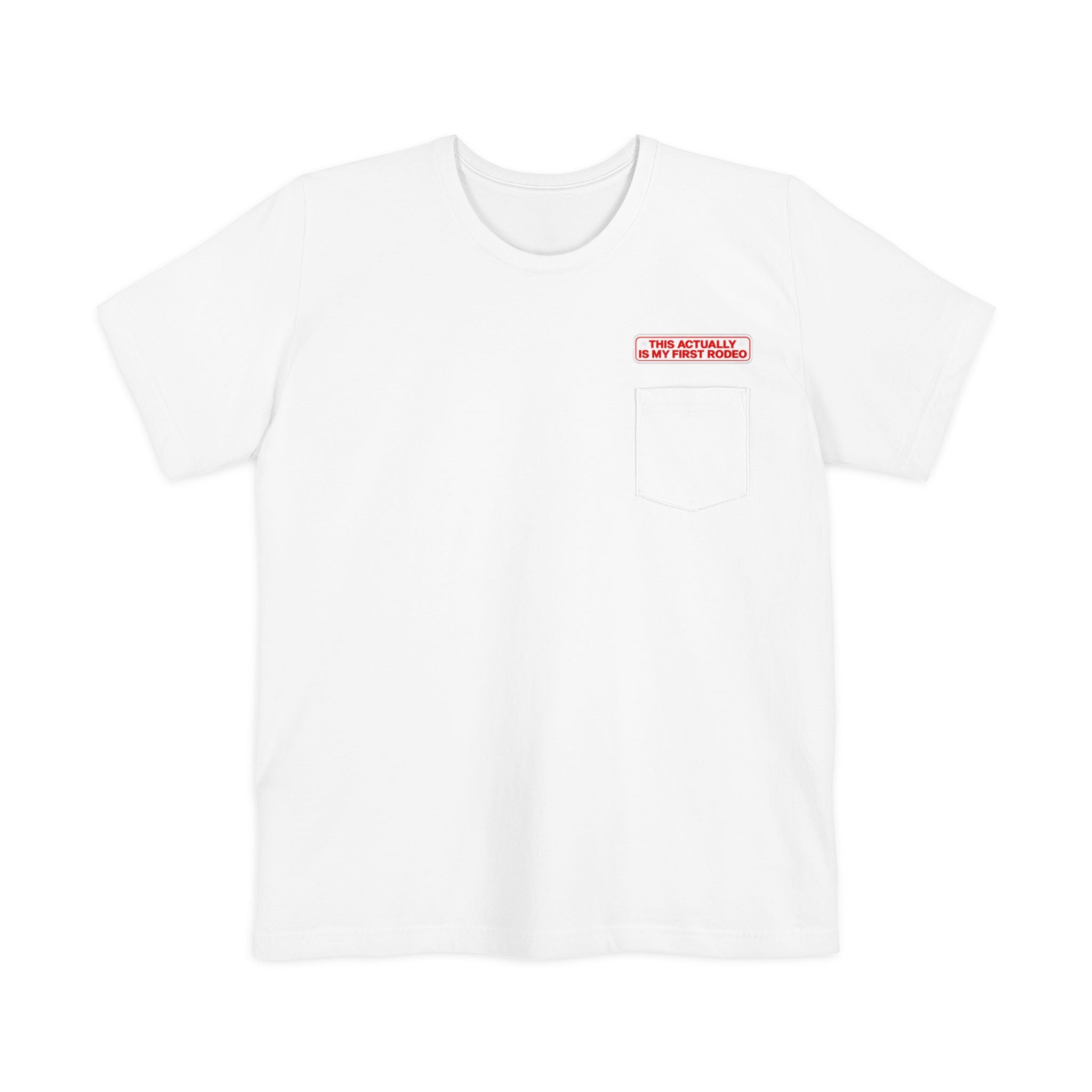 Pocket T-Shirt - "This Actually Is My Resting Bench"