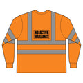 No Active Warrants Hi-Vis Safety Shirt – ANSI Class 3