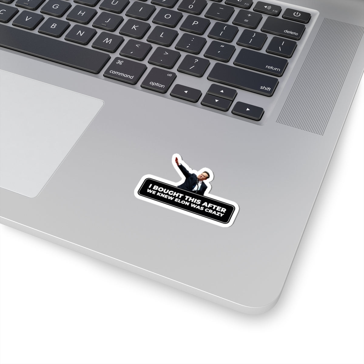 I Bought This After We Knew Elon Was Crazy” Kiss-Cut Sticker